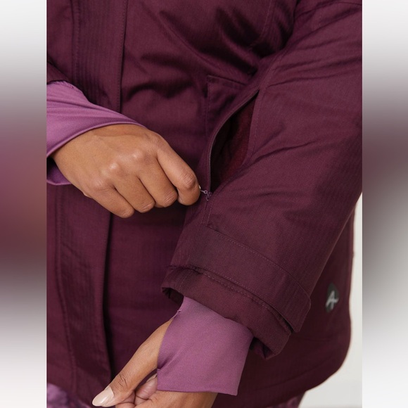 EUC 2X Penningtons Active Zone Purple 3-in-1 Snow Jacket - Picture 5 of 16